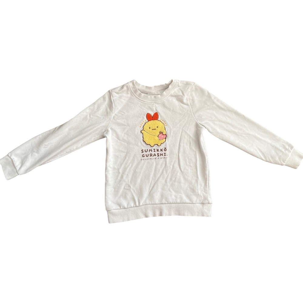 Sumikko Gurashi long sleeve crewneck top bundle (2 pieces) - size 8